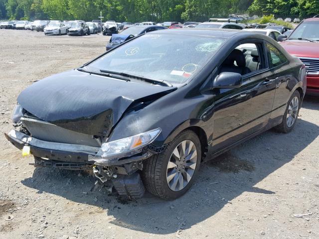 2HGFG1B97AH508228 - 2010 HONDA CIVIC EXL 黑色 照片 2