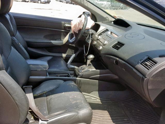 2HGFG1B97AH508228 - 2010 HONDA CIVIC EXL 黑色 照片 5