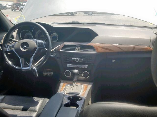 WDDGF4HB4CA630425 - 2012 MERCEDES-BENZ C 250 SILVER photo 9