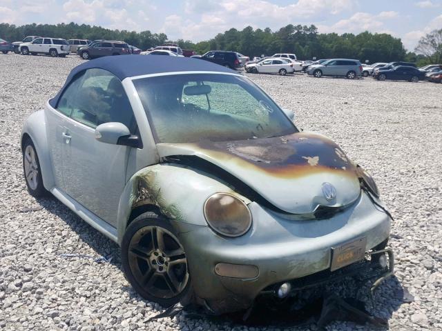 3VWCD31YX5M317678 - 2005 VOLKSWAGEN NEW BEETLE ლურჯი ფოტო 1
