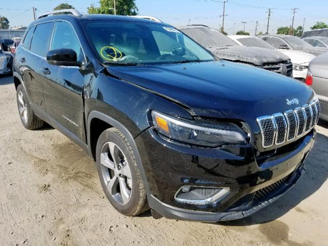 1C4PJLDB2KD111508 - 2019 JEEP CHEROKEE L BLACK photo 1