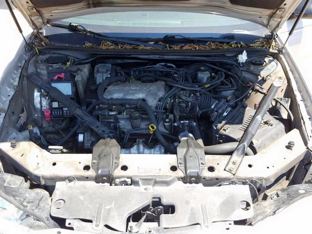 2G1WW12E929154070 - 2002 CHEVROLET MONTE CARL ვერცხლისფერი ფოტო 7