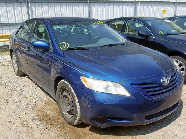 4T1BK46K17U049306 - 2007 TOYOTA CAMRY NEW BLUE photo 1