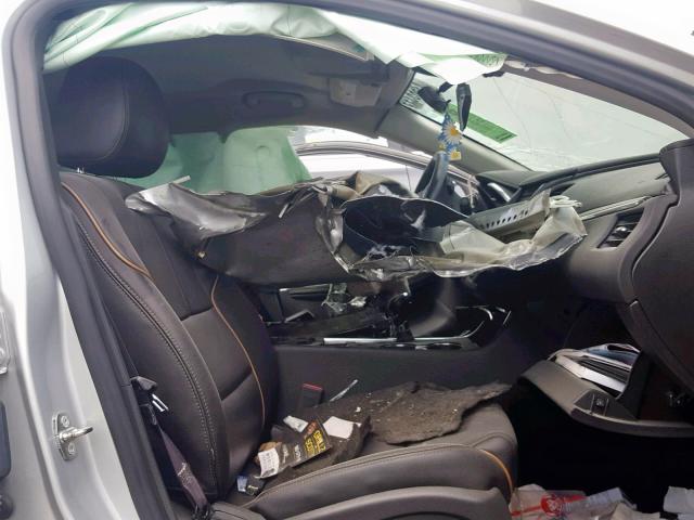 1G1145S32HU169169 - 2017 CHEVROLET IMPALA PRE 银色 照片 5