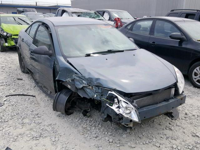 1G2ZF55B164264640 - 2006 PONTIAC G6 SE GRAY photo 1