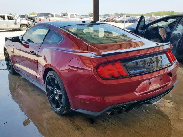 1FA6P8CF0J5172317 - 2018 FORD MUSTANG GT RED photo 3