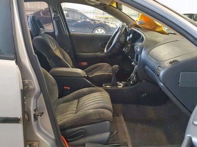 1G2WP52K2XF265757 - 1999 PONTIAC GRAND PRIX SILVER photo 5