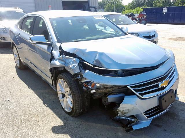 1G1145SL3EU159911 - 2014 CHEVROLET IMPALA LTZ BLUE photo 1