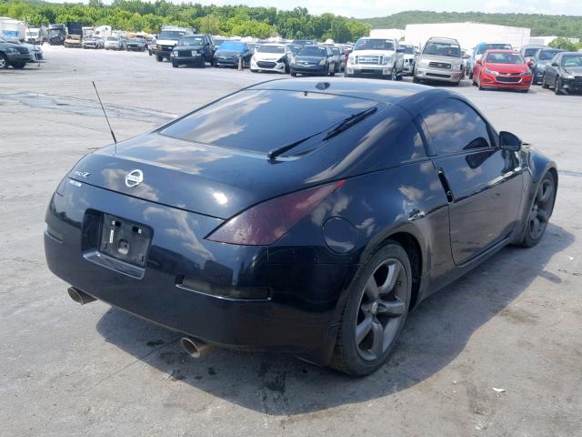 JN1BZ34D48M701578 - 2008 NISSAN 350Z COUPE BLACK photo 4