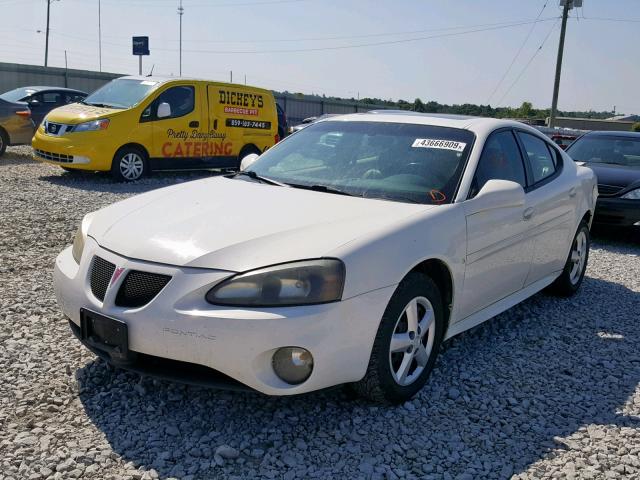 2G2WP552581110009 - 2008 PONTIAC GRAND PRIX WHITE photo 2