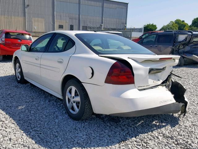2G2WP552581110009 - 2008 PONTIAC GRAND PRIX WHITE photo 3