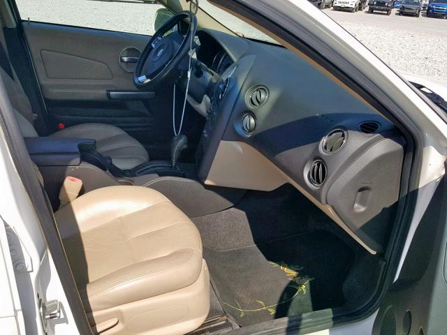 2G2WP552581110009 - 2008 PONTIAC GRAND PRIX WHITE photo 5