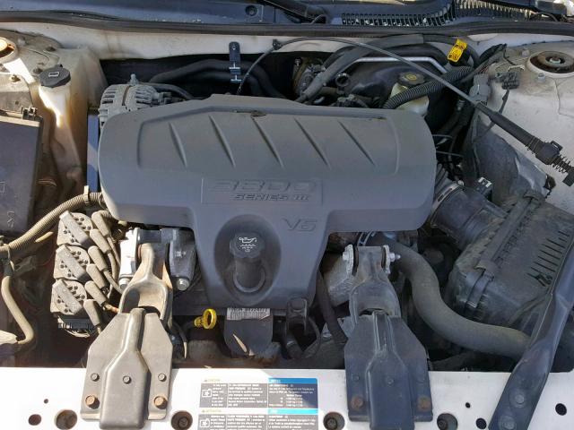 2G2WP552581110009 - 2008 PONTIAC GRAND PRIX WHITE photo 7