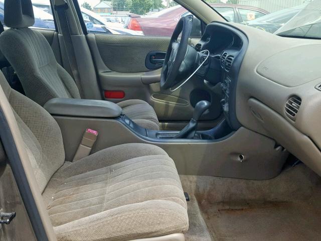1G2WK52J22F292648 - 2002 PONTIAC GRAND PRIX BEIGE photo 5