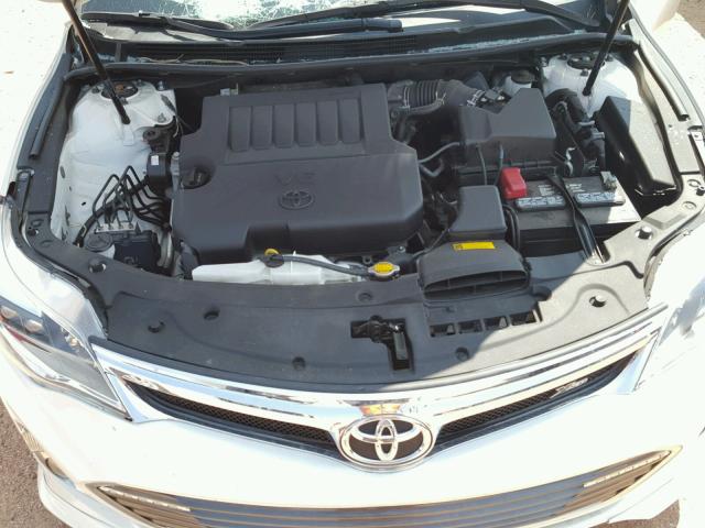 4T1BK1EB7EU081237 - 2014 TOYOTA AVALON BAS Blanc photo 7