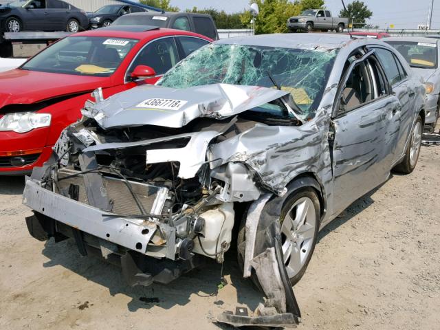 1G1ZA5E09CF370917 - 2012 CHEVROLET MALIBU LS ვერცხლისფერი ფოტო 2
