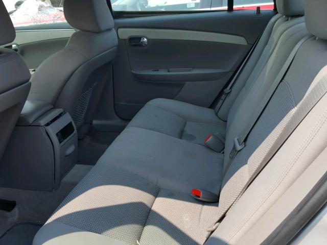 1G1ZA5E09CF370917 - 2012 CHEVROLET MALIBU LS ვერცხლისფერი ფოტო 6