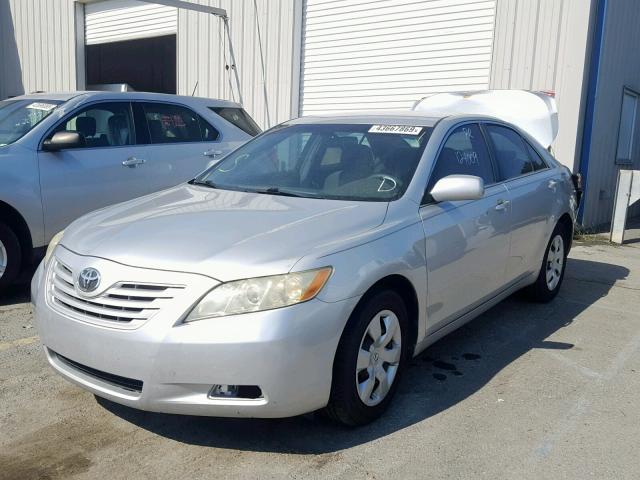 4T1BE46K08U205280 - 2008 TOYOTA CAMRY CE SILVER photo 2