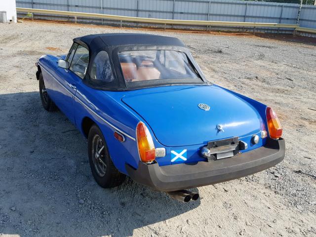 GHN5UG390608G - 1976 MG CONV BLUE photo 3