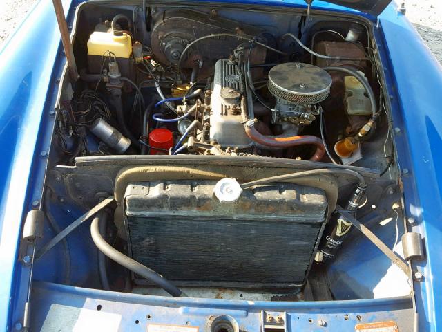 GHN5UG390608G - 1976 MG CONV BLUE photo 7