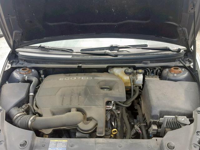 1G1ZC5EB1A4141359 - 2010 CHEVROLET MALIBU 1LT GRAY photo 7