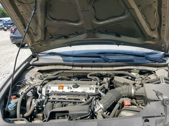 1HGCP2F74AA104738 - 2010 HONDA ACCORD EX TAN photo 7