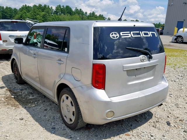 JTLKE50E481008311 - 2008 TOYOTA SCION SILVER photo 3