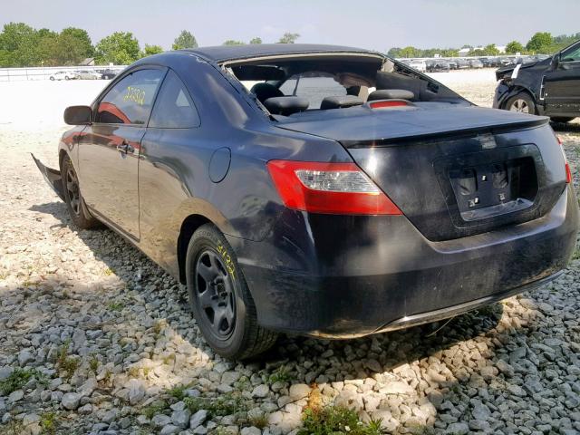 2HGFG11928H012829 - 2008 HONDA CIVIC EXL 黑色 照片 3