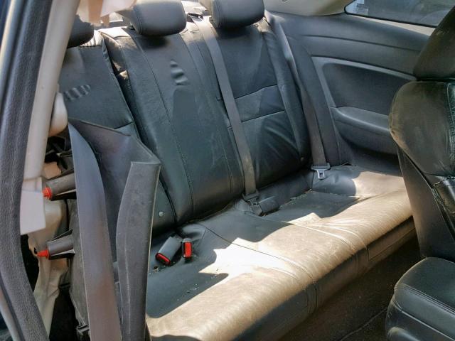 2HGFG11928H012829 - 2008 HONDA CIVIC EXL 黑色 照片 6