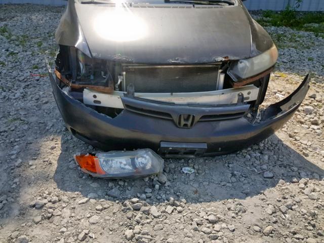 2HGFG11928H012829 - 2008 HONDA CIVIC EXL 黑色 照片 9