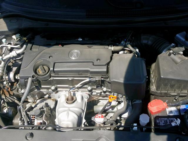 19UDE2F35GA019732 - 2016 ACURA ILX BASE BLACK photo 7