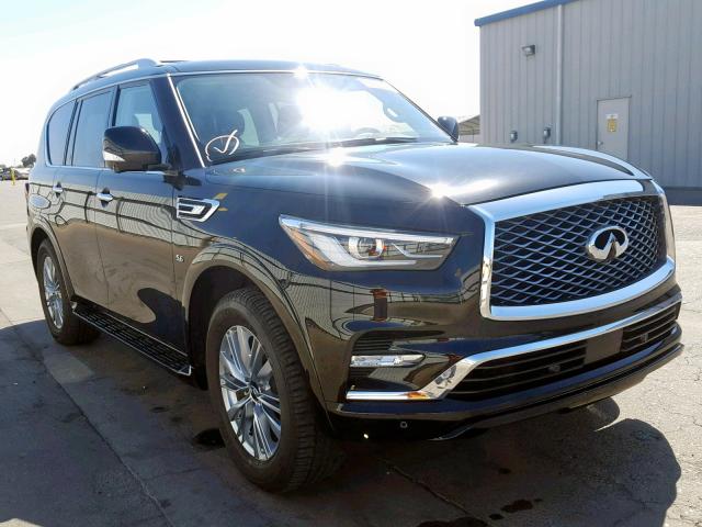 JN8AZ2NF7K9681960 - 2019 INFINITI QX80 LUXE BLACK photo 1