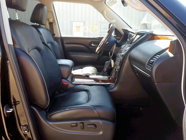 JN8AZ2NF7K9681960 - 2019 INFINITI QX80 LUXE BLACK photo 5