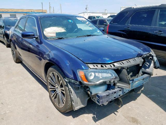 2C3CCABG0DH682730 - 2013 CHRYSLER 300 S BLUE photo 1