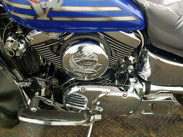 JKBVNAE154A118825 - 2004 KAWASAKI VN1500 E BLUE photo 6