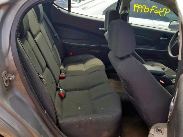 2G2WP552681155136 - 2008 PONTIAC GRAND PRIX GRAY photo 6