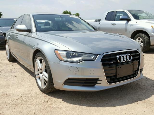 WAUGFAFC4EN106270 - 2014 AUDI A6 PREMIUM GRAY photo 1