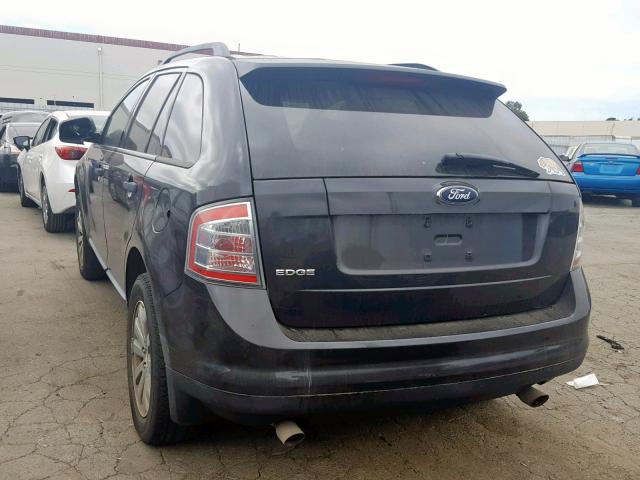 2FMDK36C47BB63415 - 2007 FORD EDGE SE CHARCOAL photo 3