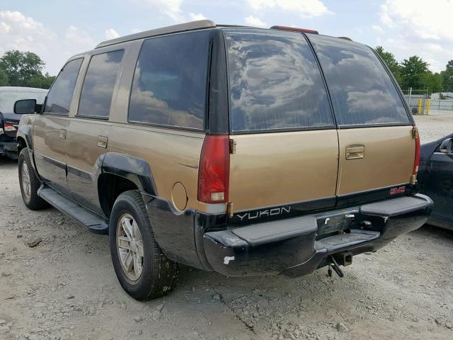 1GKEK13R2YR153250 - 2000 GMC YUKON DENA TAN photo 3