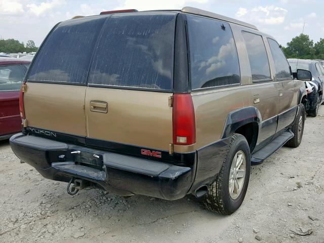 1GKEK13R2YR153250 - 2000 GMC YUKON DENA TAN photo 4