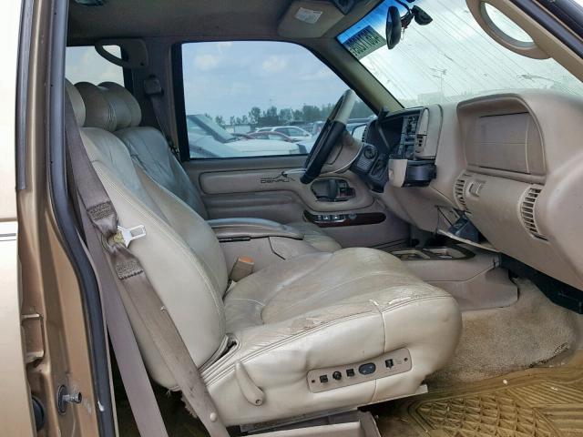 1GKEK13R2YR153250 - 2000 GMC YUKON DENA TAN photo 5