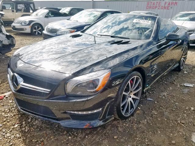 WDDJK7EA5FF031345 - 2015 MERCEDES-BENZ SL 63 AMG BLACK photo 2