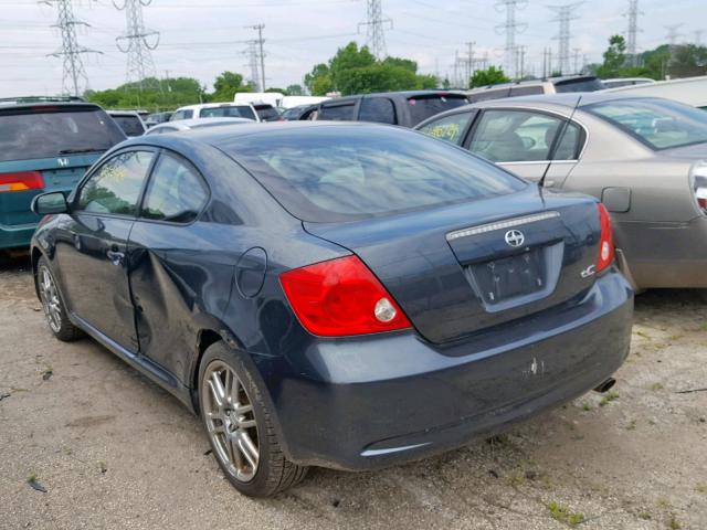 JTKDE167550043648 - 2005 TOYOTA SCION TC ნაცრისფერი ფოტო 3