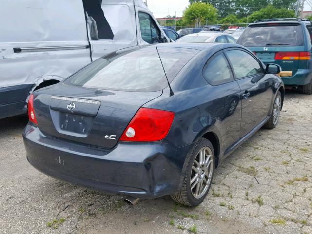 JTKDE167550043648 - 2005 TOYOTA SCION TC ნაცრისფერი ფოტო 4