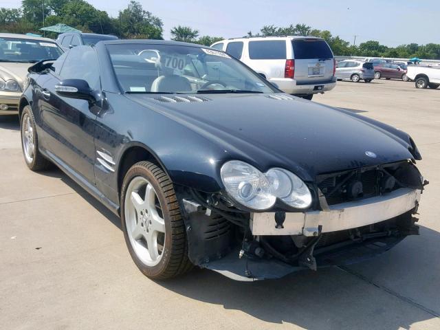 WDBSK75F23F054733 - 2003 MERCEDES-BENZ SL 500R BLACK photo 1