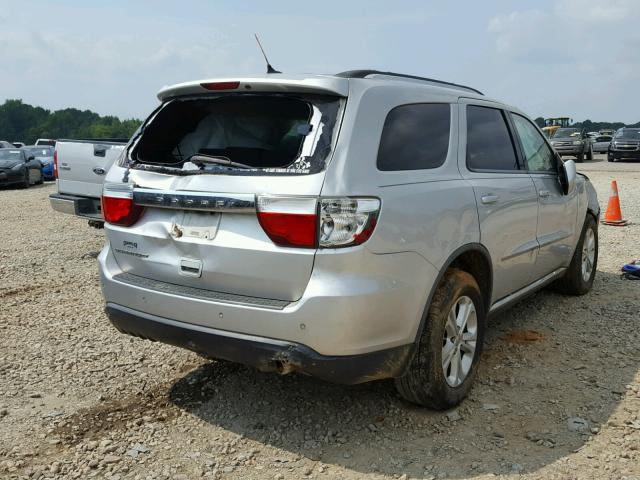 1C4RDHDG9CC216787 - 2012 DODGE DURANGO CR SILVER photo 4