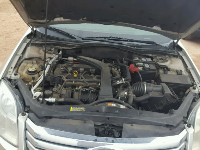 3FAHP06Z18R240924 - 2008 FORD FUSION S SILVER photo 7