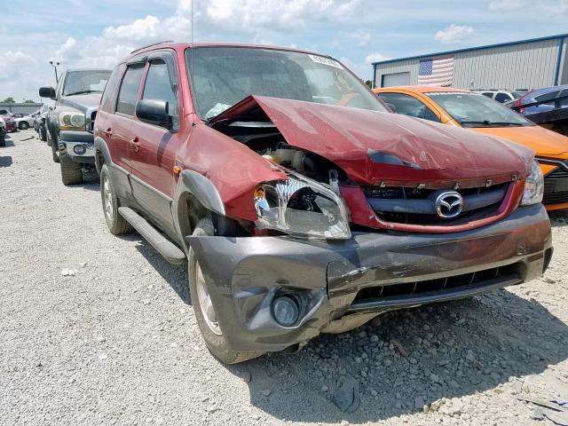 4F2CZ04183KM20894 - 2003 MAZDA TRIBUTE LX RED photo 1