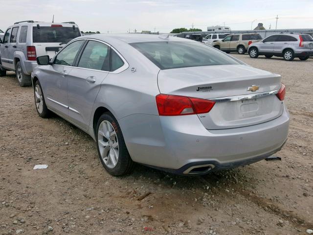 2G1145S38G9159550 - 2016 CHEVROLET IMPALA LTZ SILVER photo 3