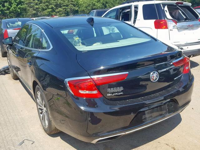 1G4ZR5SS7HU211883 - 2017 BUICK LACROSSE P BLACK photo 3